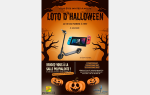 🎃 Loto d’Halloween des Bâtons Bleus ! 🕸️