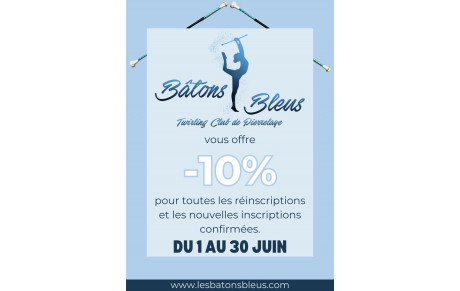 Promotion d'ouverture de la saison 2024/2025